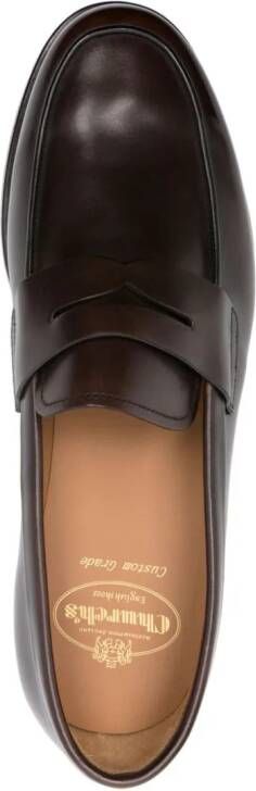 Church's Milford leren loafers Bruin