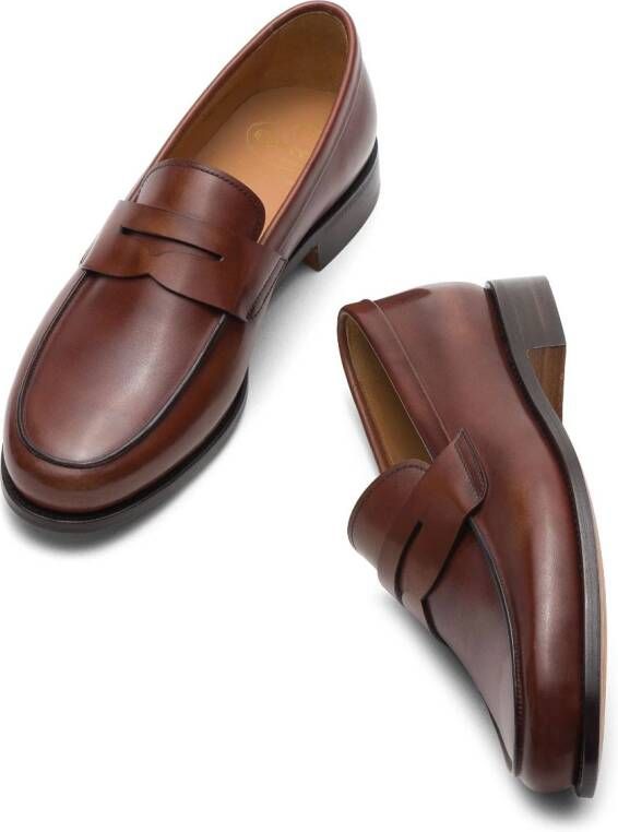 Church's Milford leren loafers Bruin