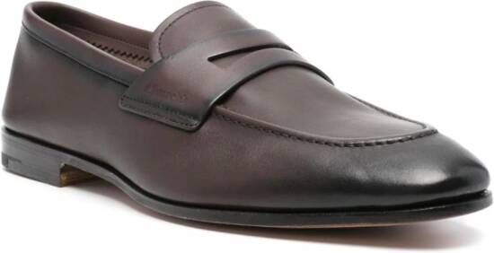 Church's Leren loafers Bruin