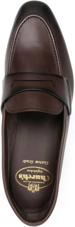 Church's Leren loafers Bruin