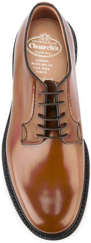 Church's Shannon leather derby shoes Bruin