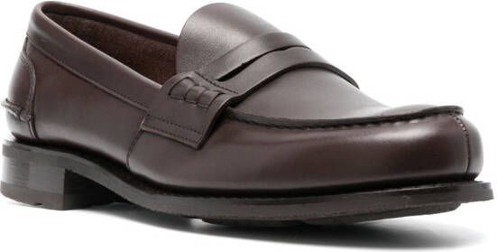 Church's Leren loafers Bruin