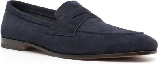 Church's Suède loafers Blauw