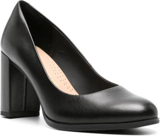 Clarks Freva leren pumps Zwart