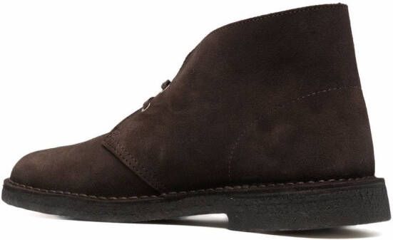 Clarks Originals Enkellaarzen met veters Bruin