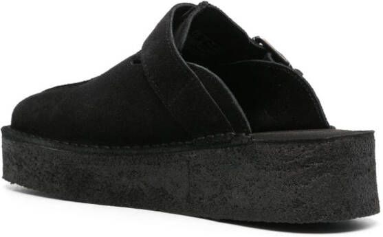 Clarks Originals Klompen met plateauzool Zwart