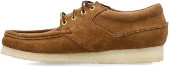 Clarks Originals Wallabee suède bootschoenen Bruin