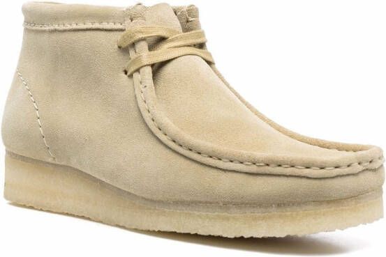 Clarks Originals Wallabee enkellaarzen Beige