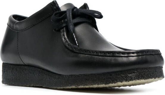 Clarks Originals Wallabee leren schoenen Zwart