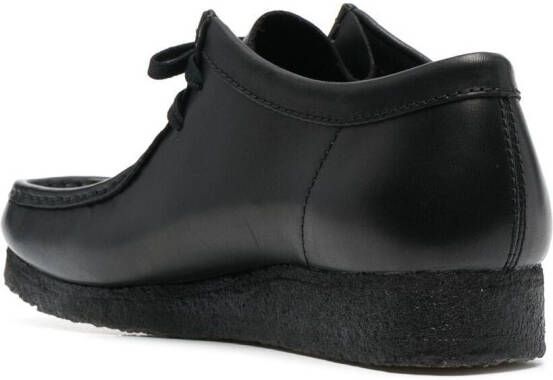 Clarks Originals Wallabee leren schoenen Zwart