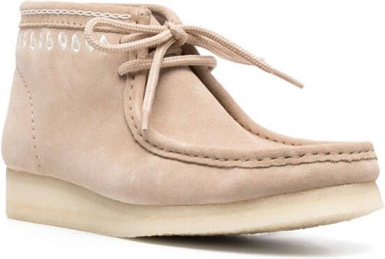 Clarks Originals Wallabee suède laarzen Beige