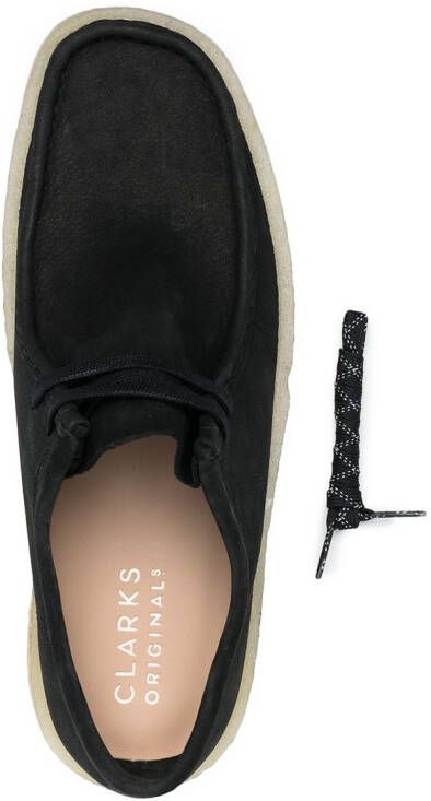 Clarks Originals Wallabee suède schoenen Zwart