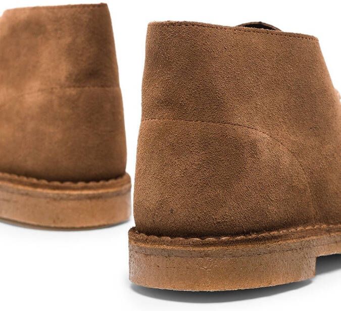 Clarks Originals Suède desert boots Bruin