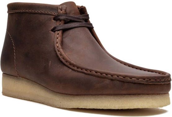 Clarks Originals Wallabee laarzen Bruin