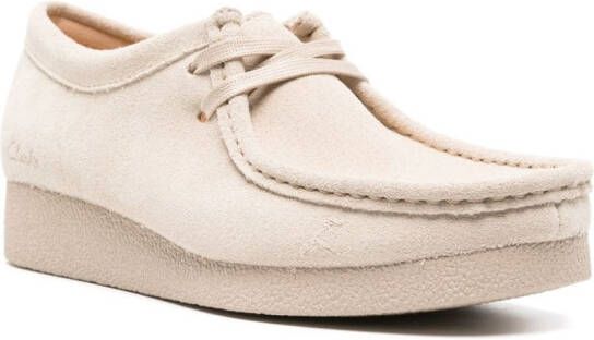 Clarks Wallabee EVOSh suède loafers Beige