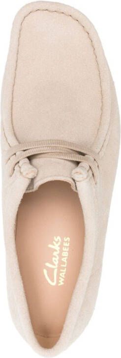 Clarks Wallabee EVOSh suède loafers Beige