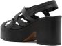 Clergerie Chou sandalen met plateauzool Zwart - Thumbnail 3