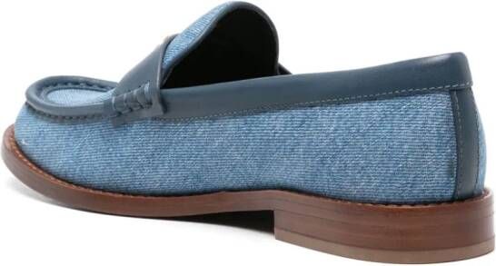 Coach Jolene loafers met leren afwerking Blauw