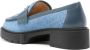 Coach Leah leren loafers met plateauzool Blauw - Thumbnail 3