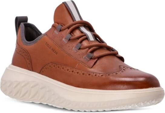 Cole Haan Zerogrand leren sneakers Bruin