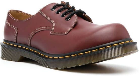 Comme des Garçons Homme Deux x Dr Martens derby schoenen Rood