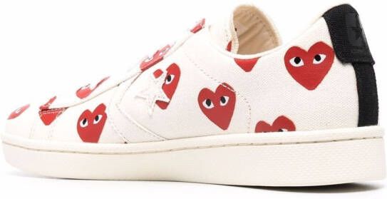 Comme Des Garçons Play x Converse x Converse All Star low-top sneakers Beige