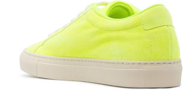 Common Projects Achilles fluorescerende sneakers Geel