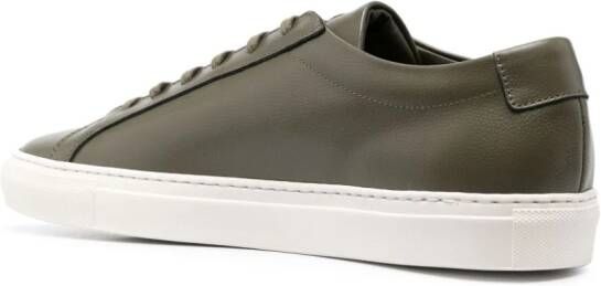 Common Projects Original Achilles leren sneakers Groen