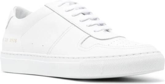 Common Projects Retro leren sneakers Wit