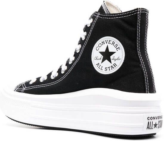 Converse All Star Move high-top sneakers Zwart