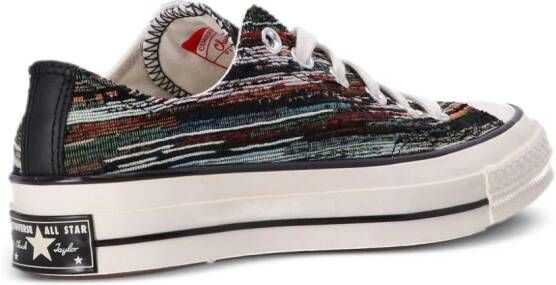 Converse Chuck 70 sneakers met jacquard-streep Zwart