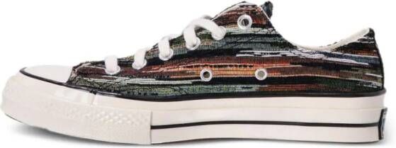 Converse Chuck 70 sneakers met jacquard-streep Zwart