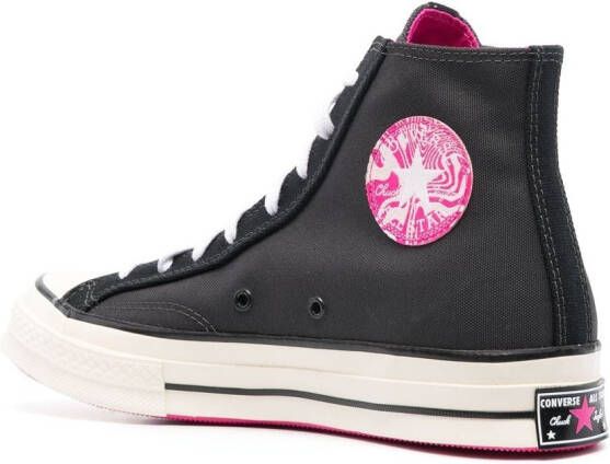 Converse Chuck 70 High 'Sunny Floral' sneakers Zwart - Foto 5