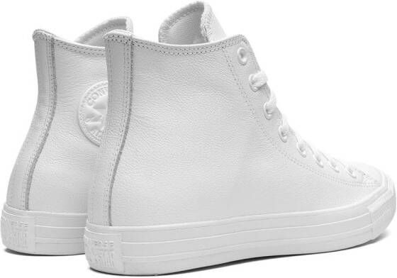 Converse Chuck Taylor All Star leren Hi sneakers Wit