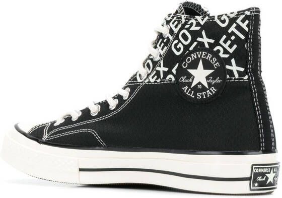 Converse Gore-Tex sneakers met print Zwart