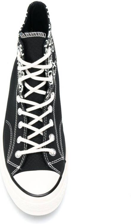 Converse Gore-Tex sneakers met print Zwart