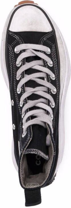 Converse Run Star Hike high-top sneakers Zwart