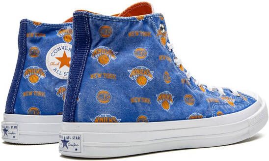 Converse x NBA CTAS 70 NY Knicks high-top sneakers Blauw