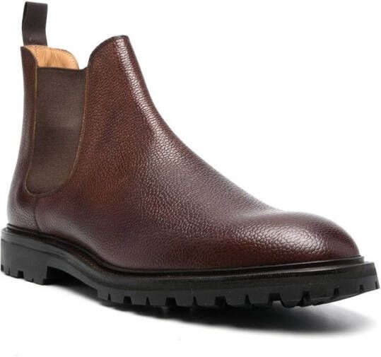 Crockett & Jones Leren Chelsea laarzen Bruin