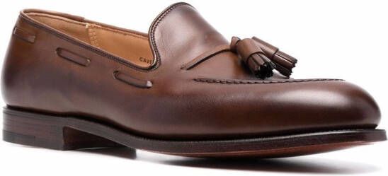 Crockett & Jones Loafers met kwastje Bruin