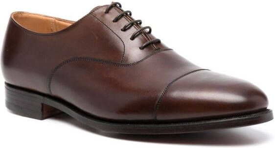 Crockett & Jones Oxford leren schoenen Bruin