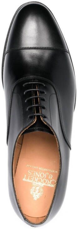 Crockett & Jones Oxford leren schoenen Zwart