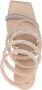 Cult Gaia Lislie sandalen met spiraalvormig design Beige - Thumbnail 4