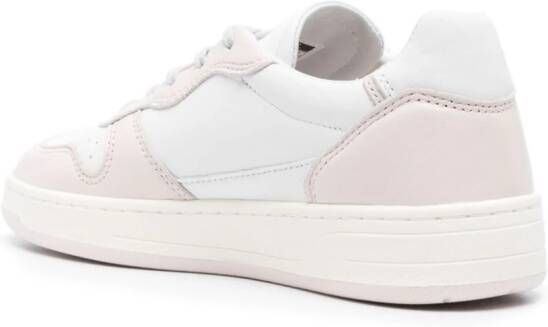 D.A.T.E. Court 2.0 sneakers met leren vlakken Wit