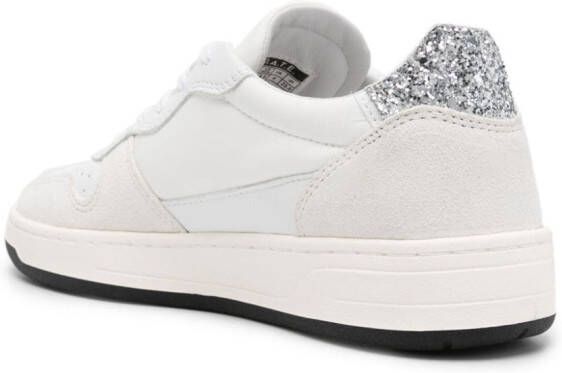 D.A.T.E. Court 2.0 leren sneakers Wit