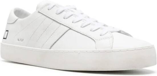 D.A.T.E. Hill Low leren sneakers Wit