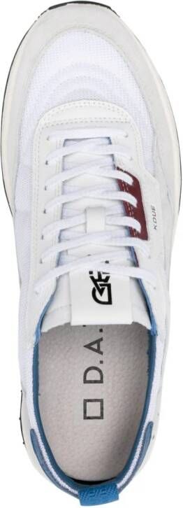 D.A.T.E. Kdue sneakers met vlakken Wit