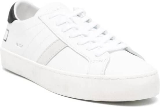 D.A.T.E. Leren sneakers Wit