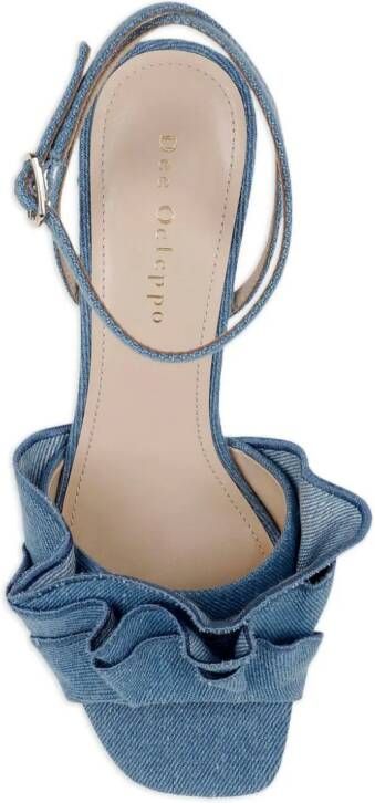 Dee Ocleppo Barcelona denim sandalen Blauw