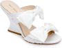 Dee Ocleppo Bourgogne sandalen met sleehak Wit - Thumbnail 2